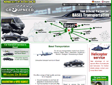 Tablet Screenshot of basel-car-service-transportation.groupneed.ch