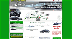 Desktop Screenshot of crans-montana-limousine-transportation-service.groupneed.ch