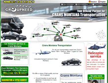 Tablet Screenshot of crans-montana-limousine-transportation-service.groupneed.ch