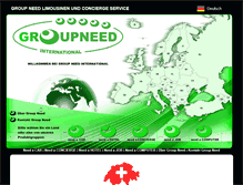 Tablet Screenshot of groupneed.ch